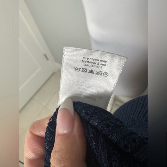 Veronica Beard Amirah Mixed Media Sweater/Size Small - Picture 8 of 12